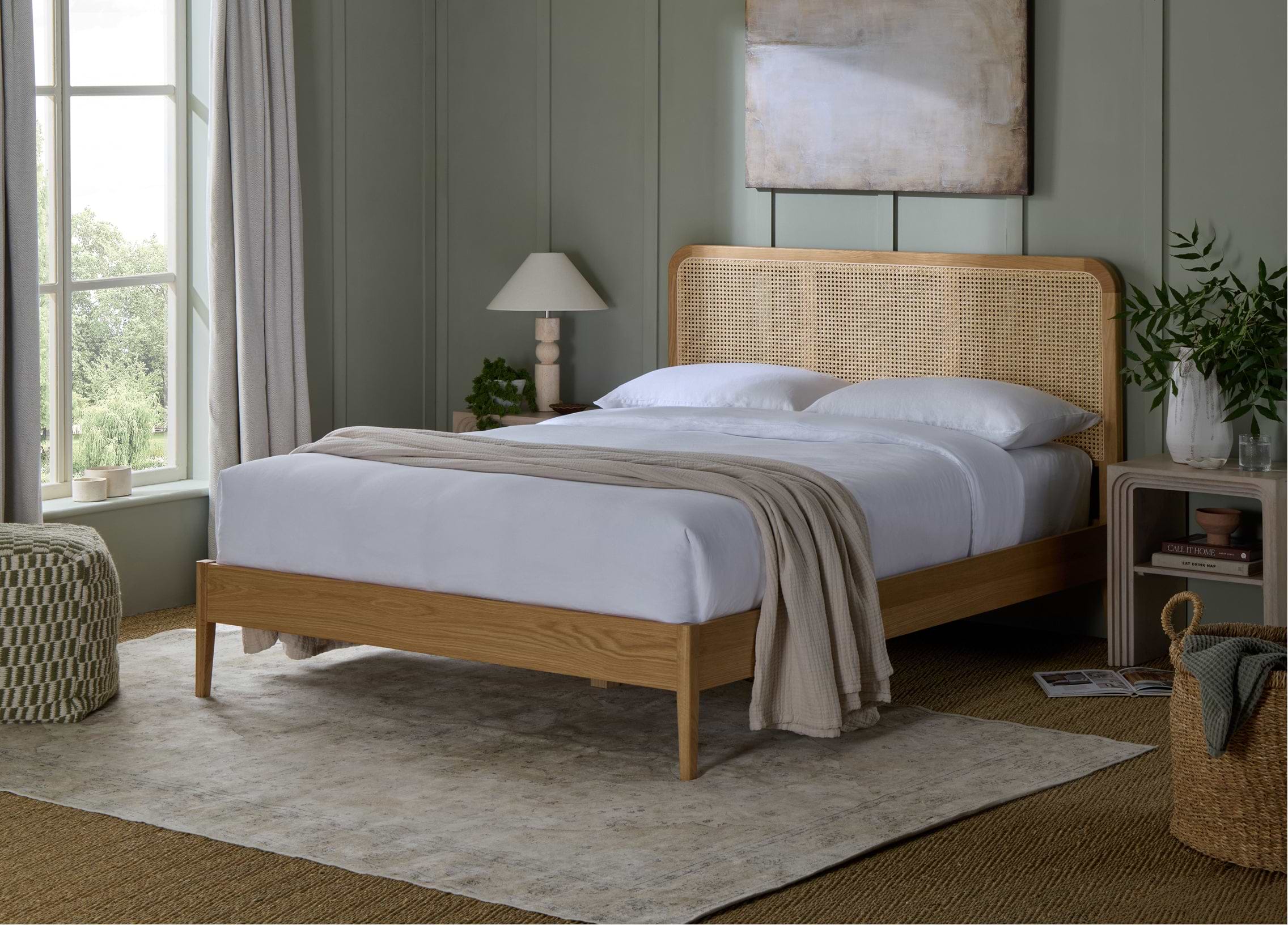 Fernley Wooden Bed
