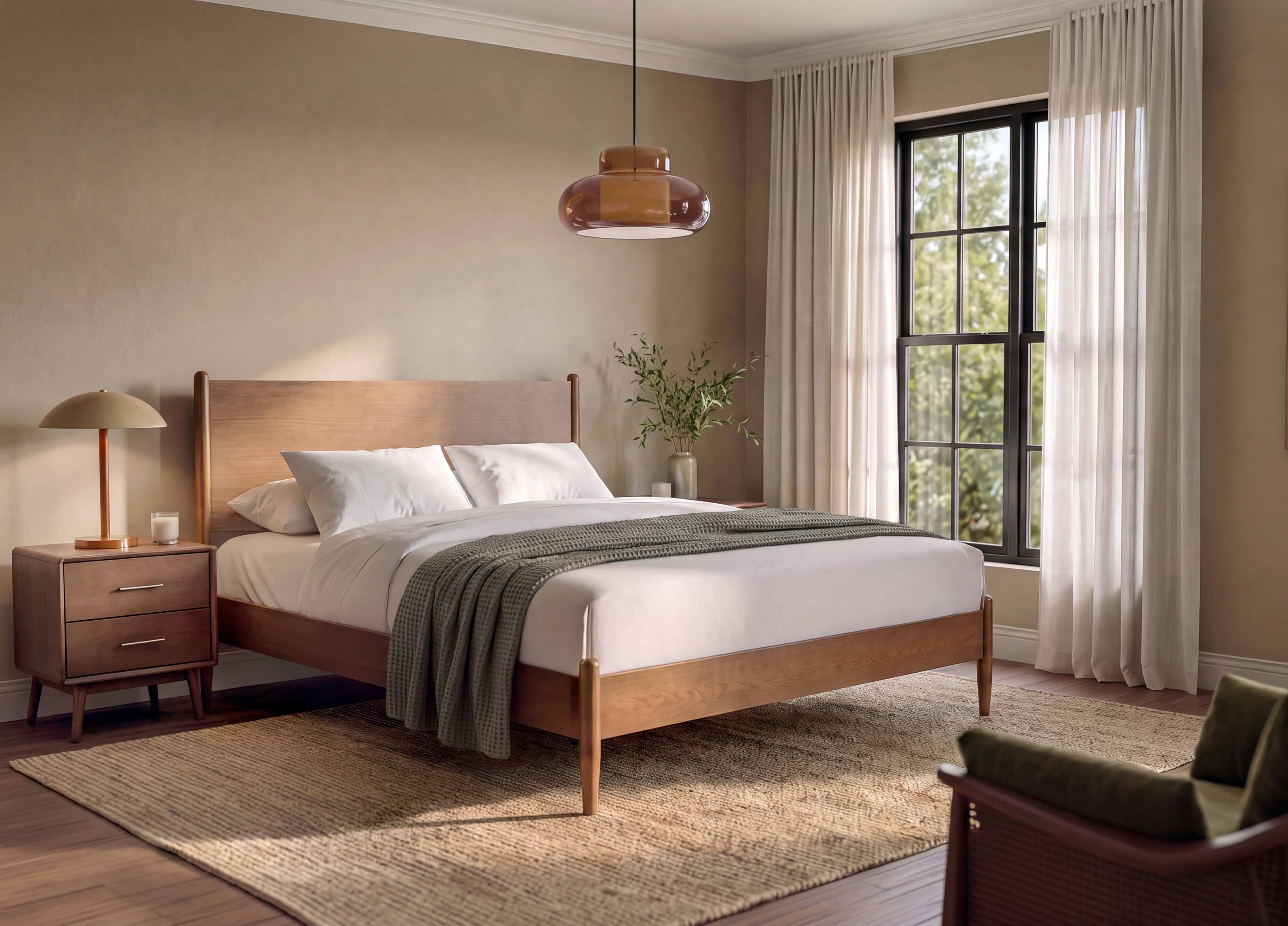Fernwood Wooden Bed