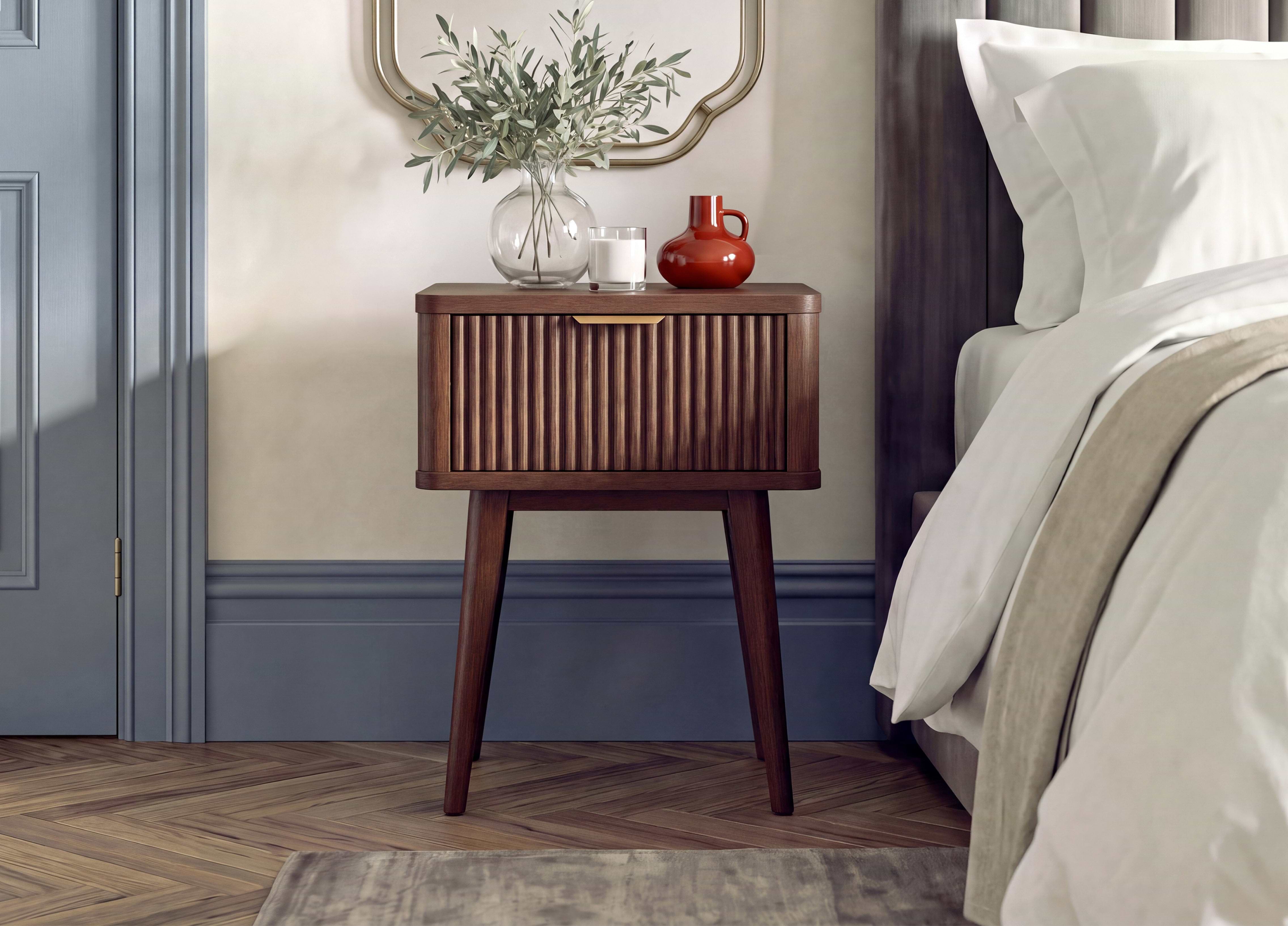 Hurst 1 Drawer Bedside Table