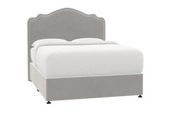 Richmond Bed Silver Grey - Super King / Ottoman / Wooden Wedge