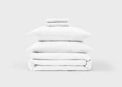 Cool Linen Bedding Bundle - Double / Cloud Grey