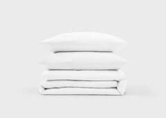 Cotton Percale Bedding Set - Double / Cloud Grey