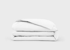 Cotton Percale Duvet Cover - Super King / Midnight Blue