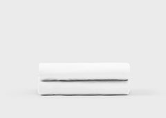 Cotton Percale Fitted Sheet - Super King / Midnight Blue