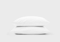 Simba Sleep White Cotton Percale Pillowcase Pair - 50X75cm / Pure