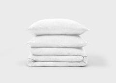 Waffle Cotton Bedding Set - Super King / Sage Green