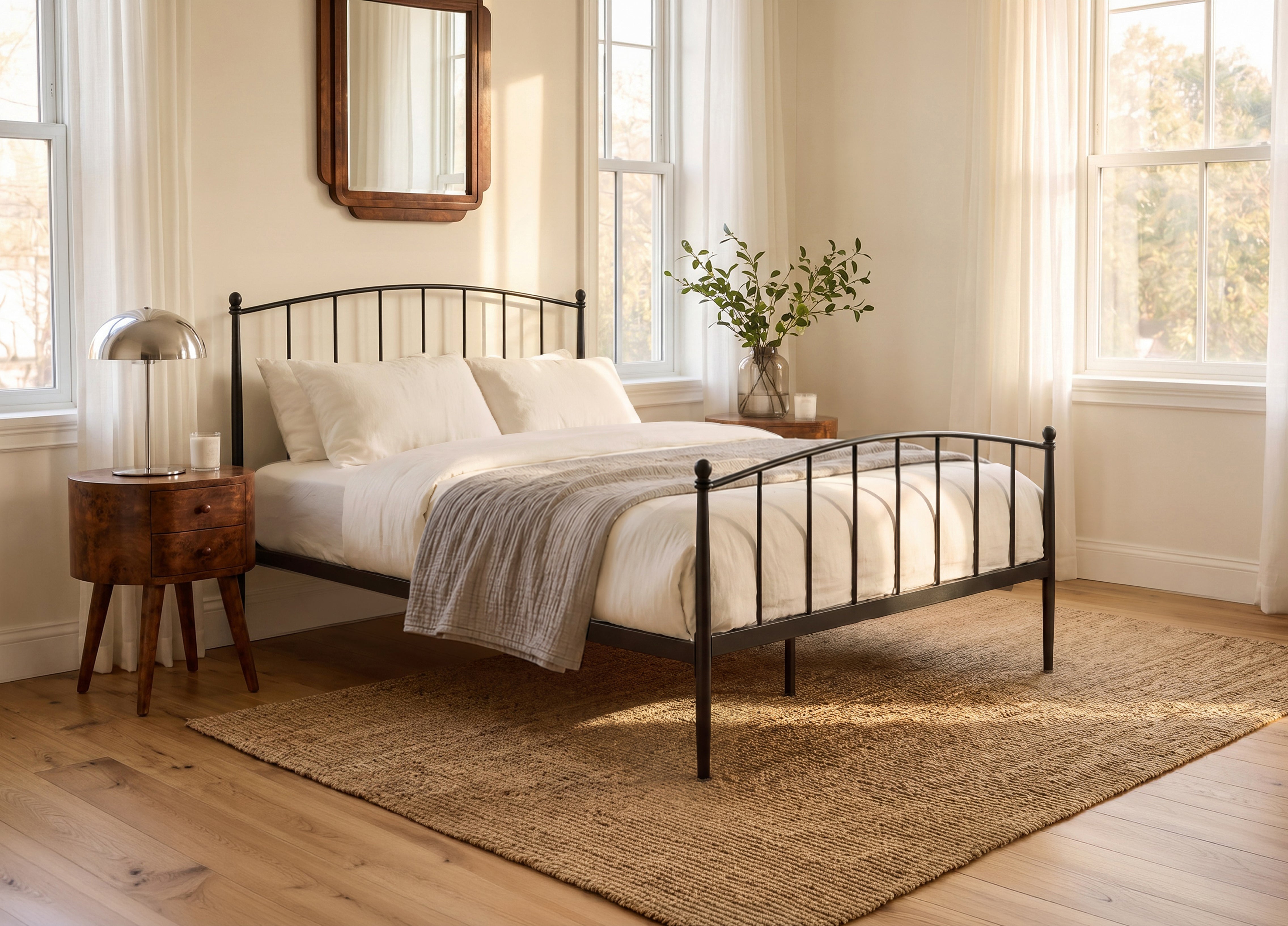 Salcombe Metal Bed