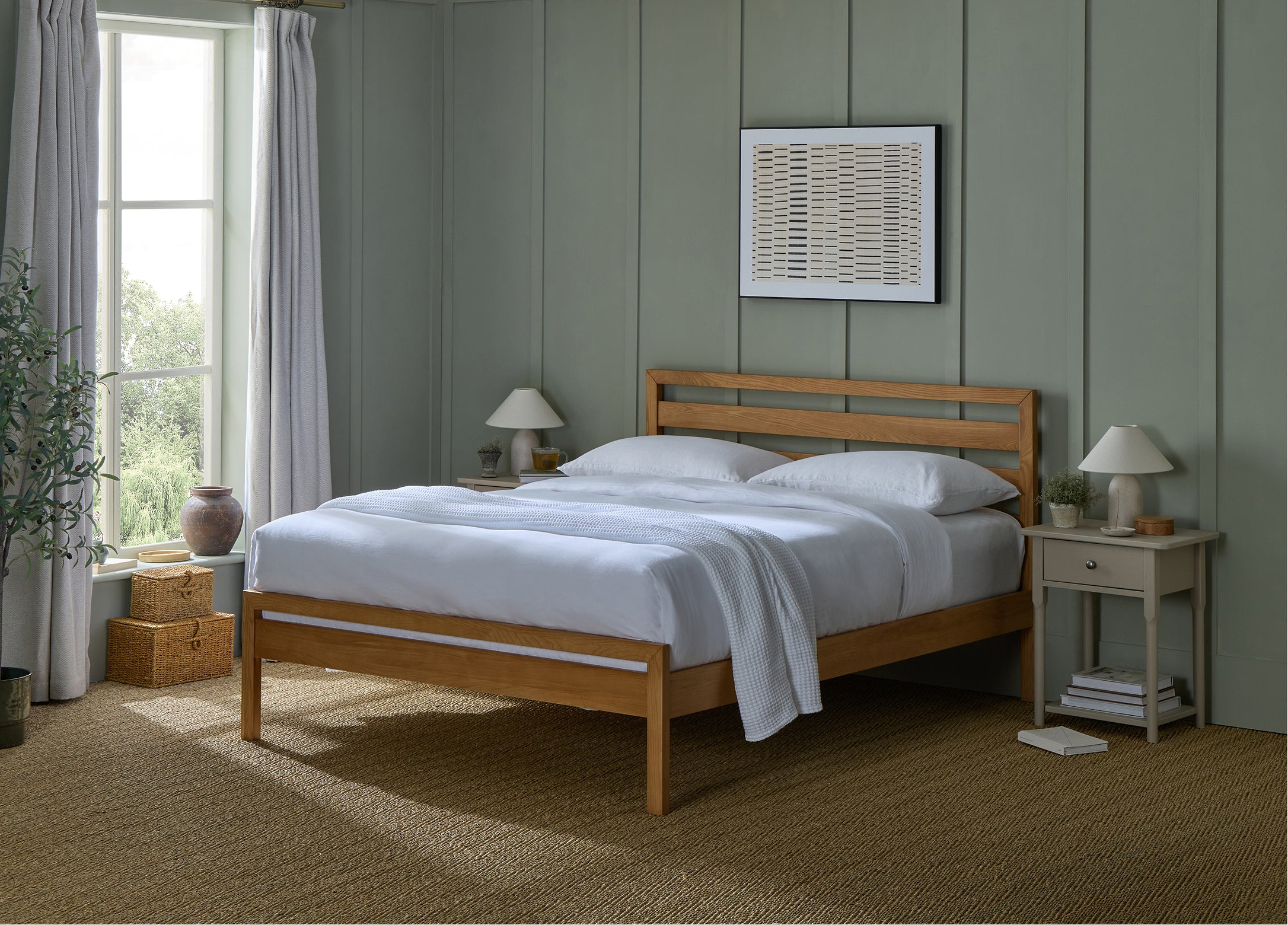 Ashdown Solid Ash Bed