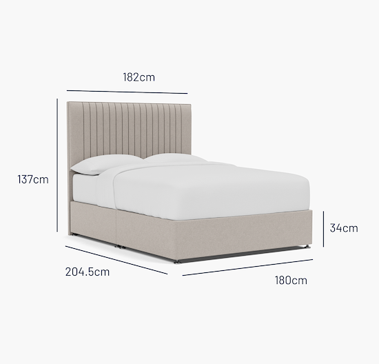 Camden Super King Bed - No Storage