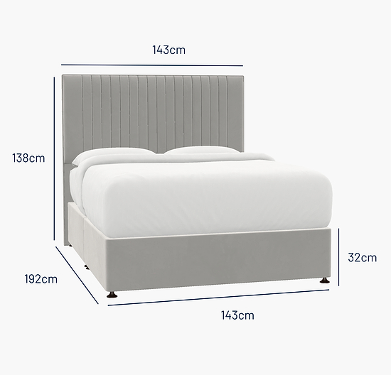 Camden Double Bed - No Storage