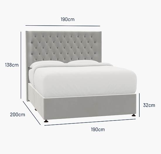 Didsbury Super King Bed - No Storage