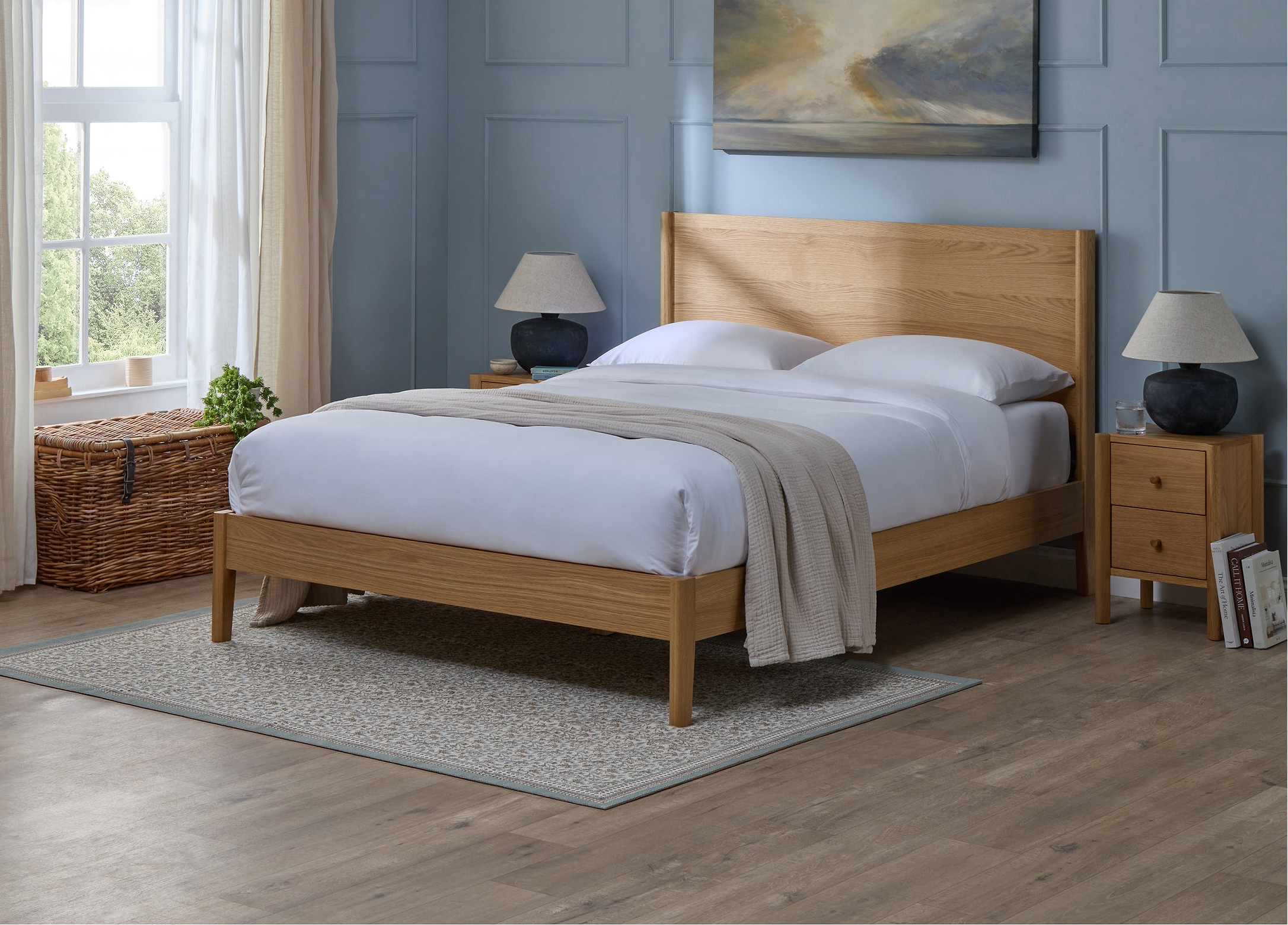 Epping Solid Oak Bed