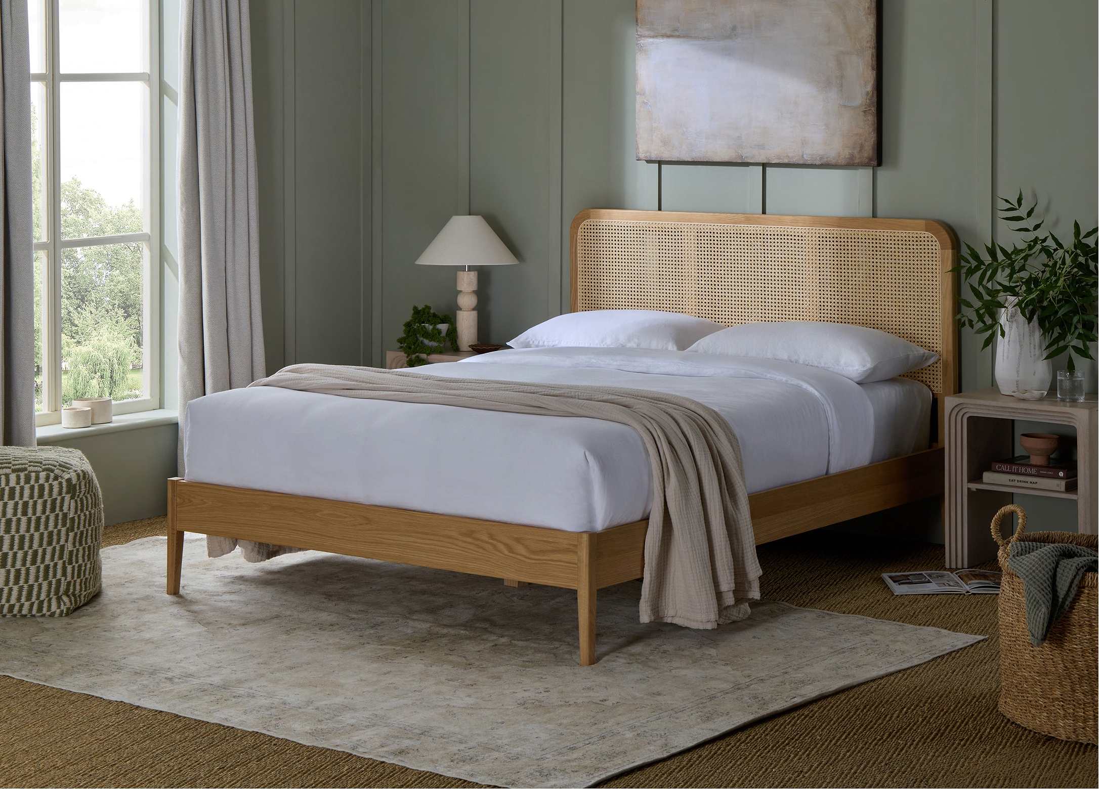 Fernley Solid Oak Bed