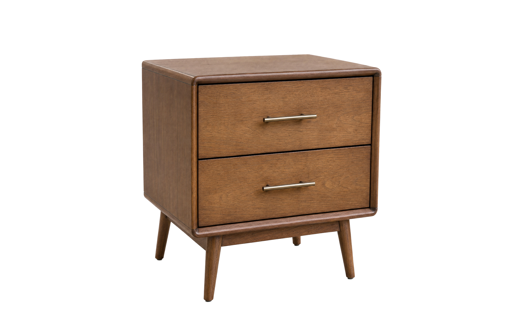 Fernwood 2 Drawer Bedside Table