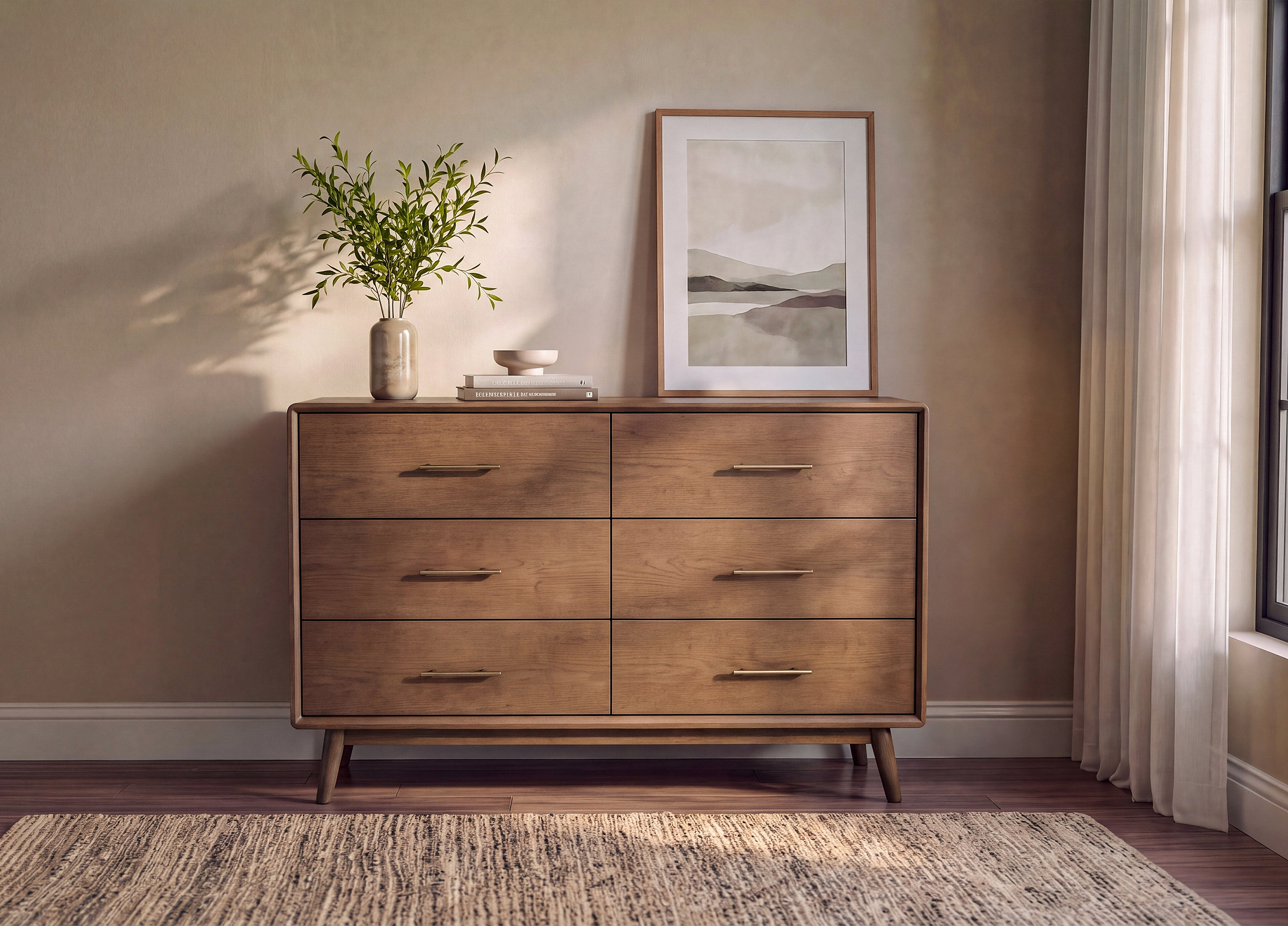 Fernwood 6 Drawer Chest