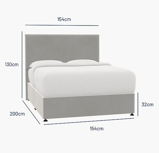 Fife King Bed - No Storage