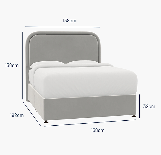 Harewood Double Bed - No Storage