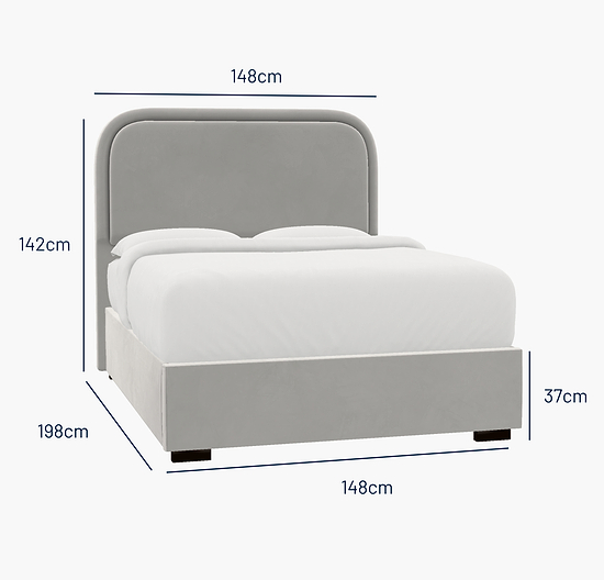 Harewood Double Bed - Ottoman