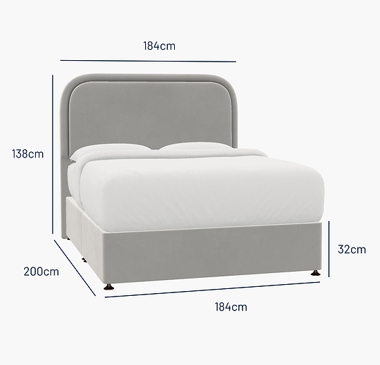 Harewood Super King Bed - No Storage