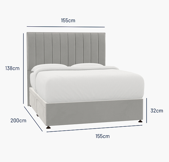 Hebden King Bed - 4 Drawer