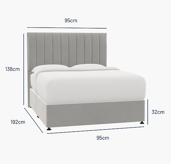Hebden Single Bed - No Storage