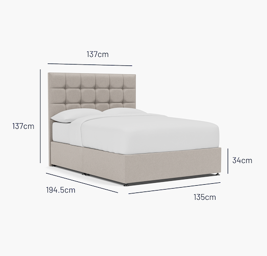 Hoxton Double Bed - No Storage