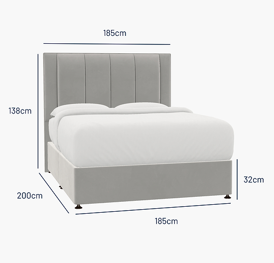 Kelham Super King Bed - No Storage