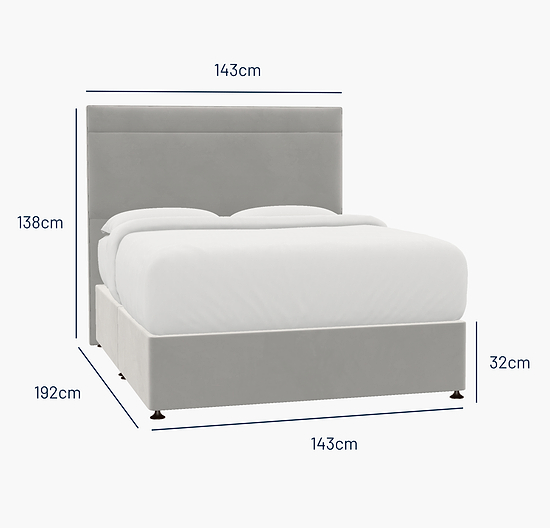 Ludlow Double Bed - No Storage