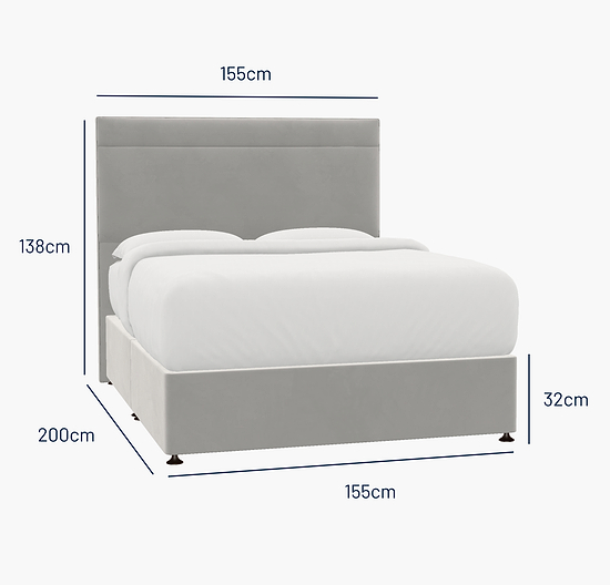 Ludlow King Bed - No Storage