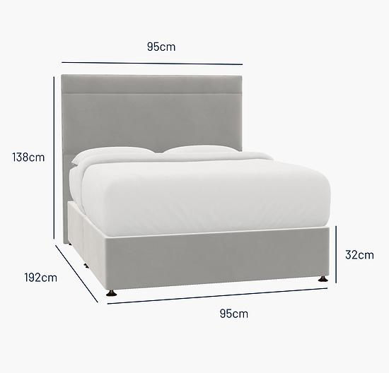 Ludlow Single Bed - No Storage
