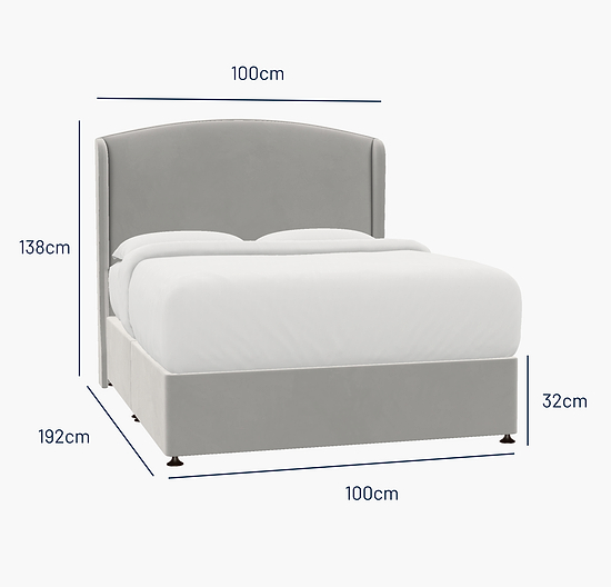 Melrose Single Bed - No Storage