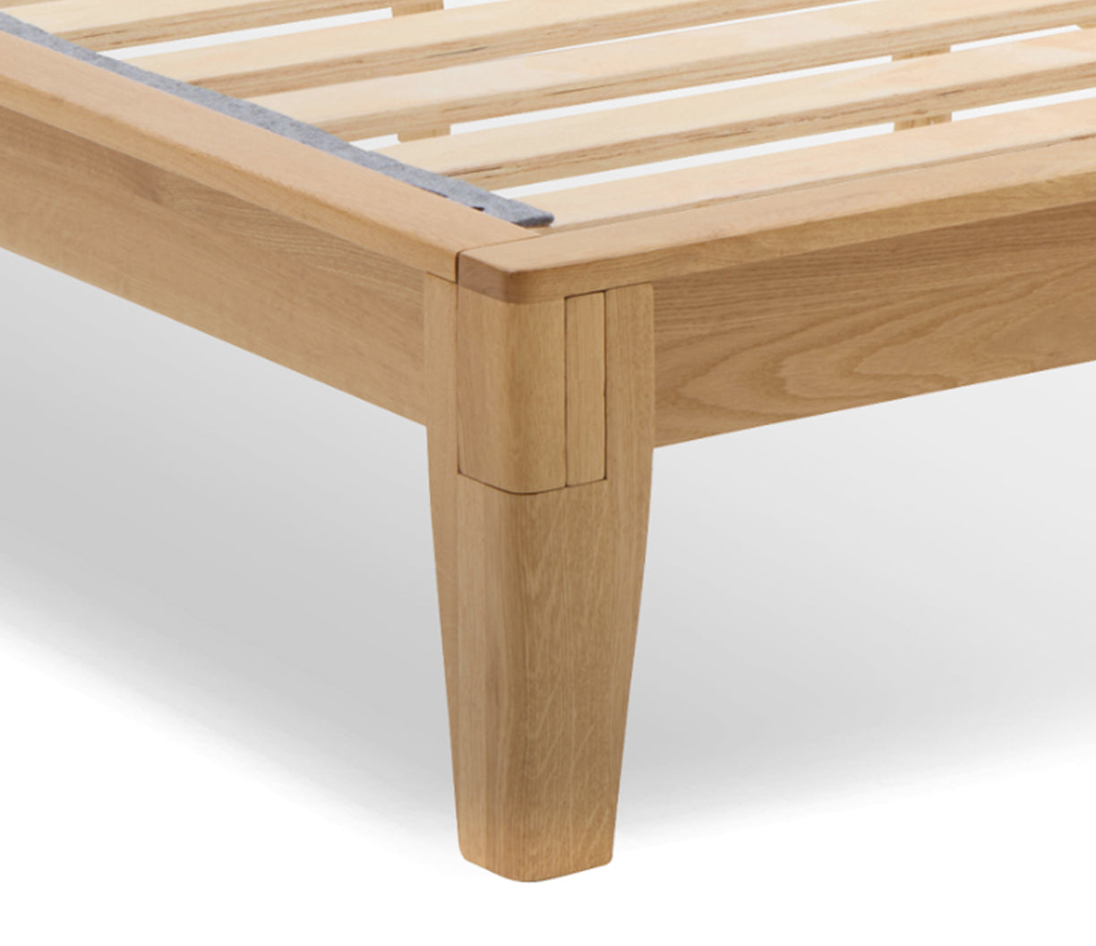 Yasumi Solid Oak Platform Bed