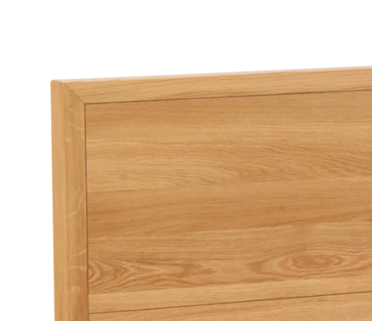 Yasumi Solid Oak Bed Frame with Headboard