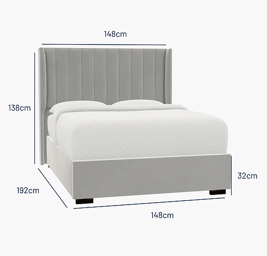 Putney Double Bed - No Storage