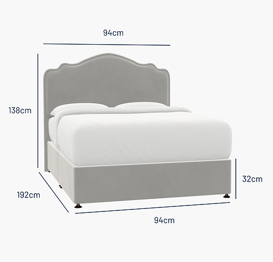 Richmond Single Bed - No Storage
