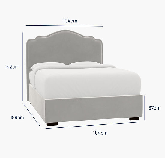 Richmond Single Bed - Ottoman