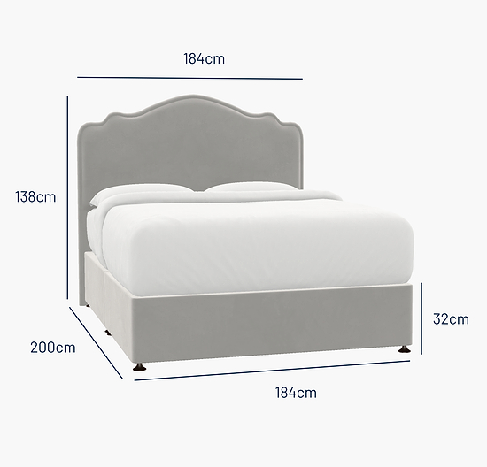Richmond Super King Bed - No Storage