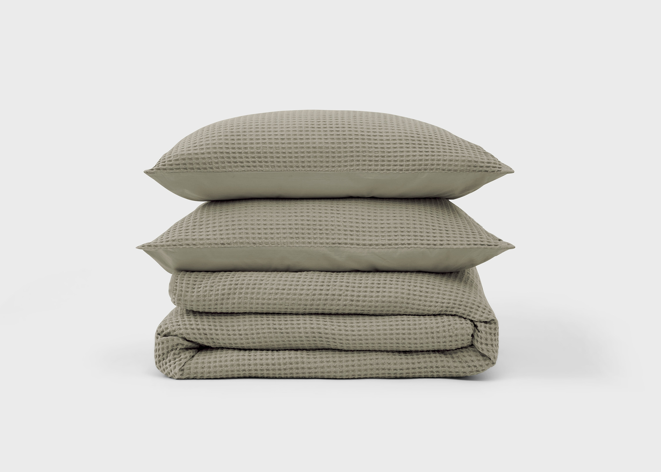 Waffle Cotton Bedding Set