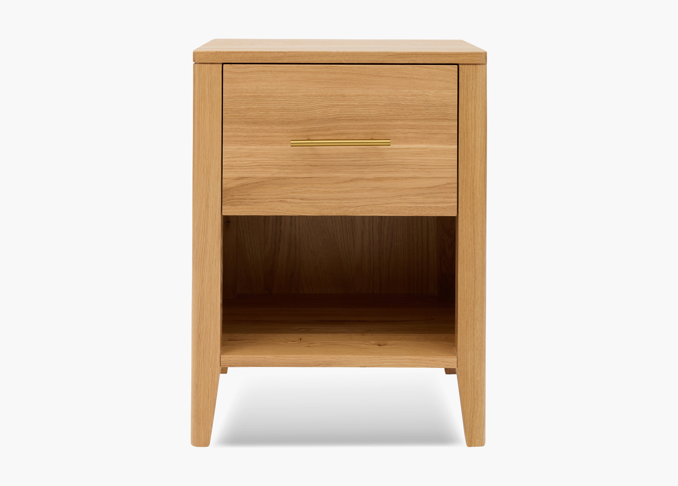 Yasumi 1 Drawer Oak Bedside Table