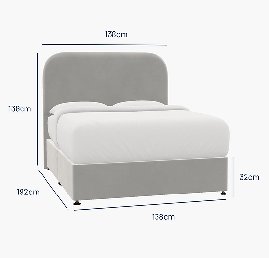 Thorner Double Bed - No Storage