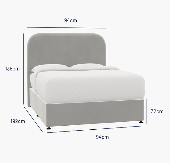 Thorner Single Bed - No Storage