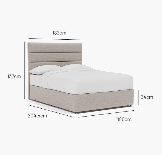 Wilmslow Super King Bed - No Storage