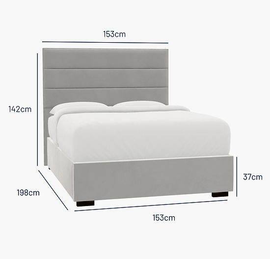 Wilmslow Double Bed - Ottoman