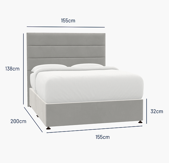 Wilmslow King Bed - No Storage