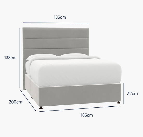 Wilmslow Super King Bed - No Storage
