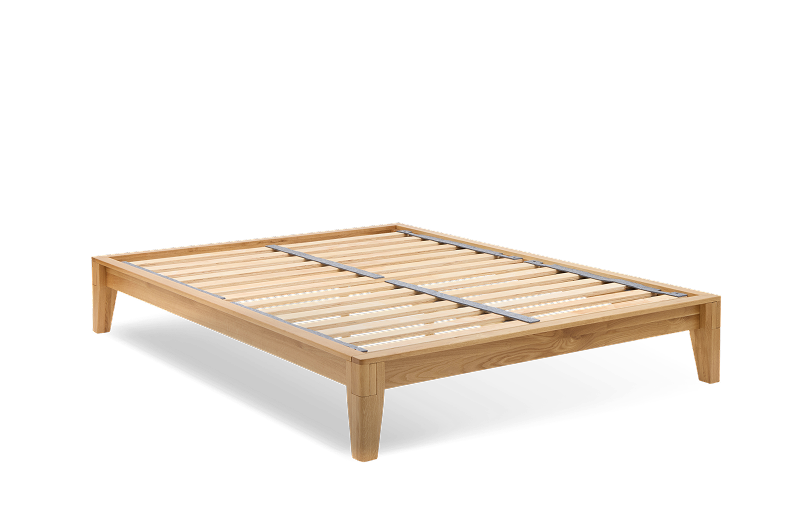 Yasumi Solid Oak Platform Bed